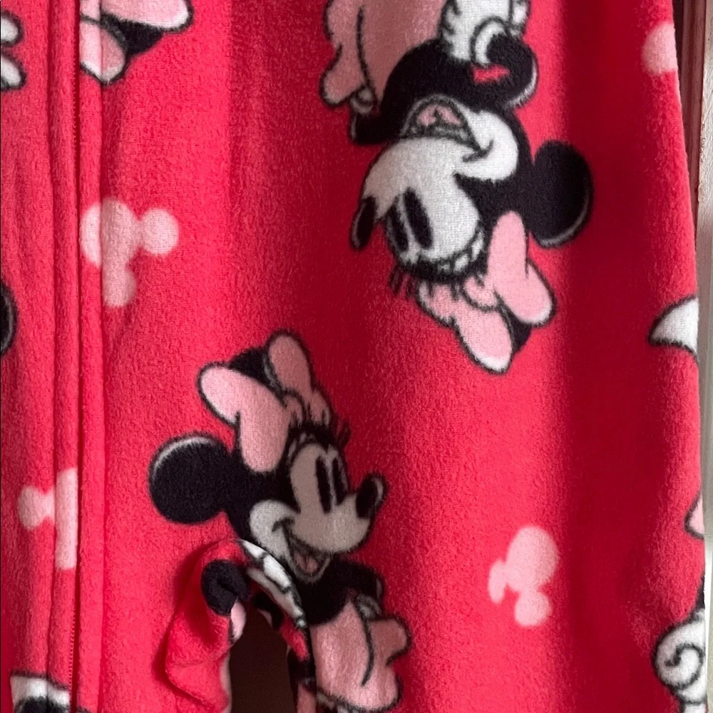 Disney Minnie Mouse Pink Kids Footie